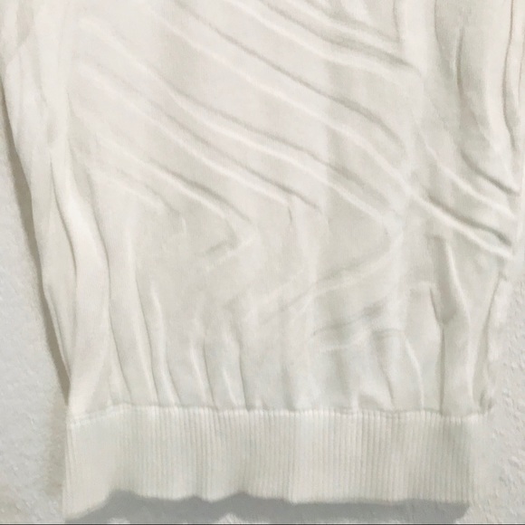 ⭐️🌟Lilly Pulitzer White Textured Sweater Sz XS - Picture 4 of 8